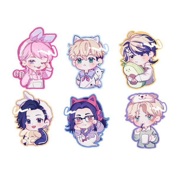 Sleepy chibi sticker